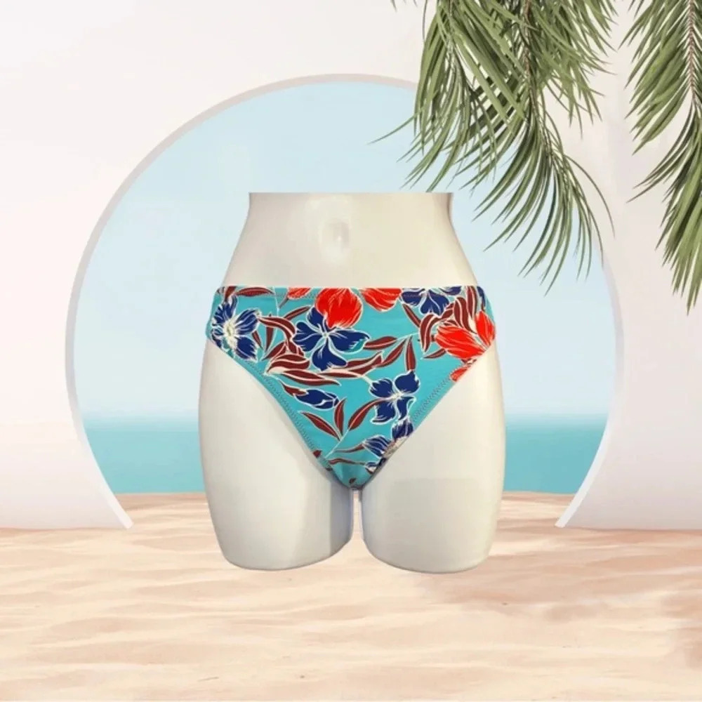 Cupshe Floral Bikini Bottom - Size Medium - New with Tags
